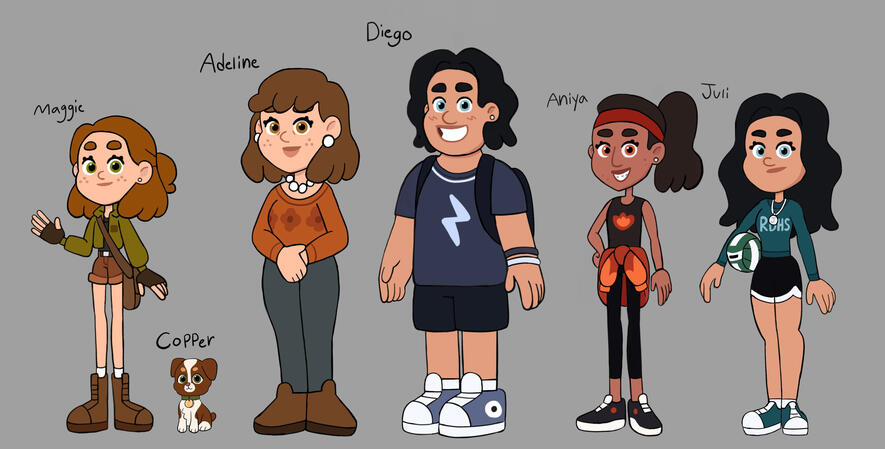 Maggie Mars Main Cast