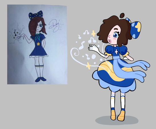 the bow pattern color was purposefully changed the bow pattern color was purposefully changed
